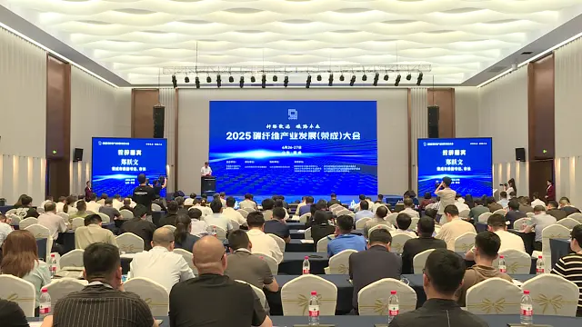 2025碳纤维产业发展(荣成)大会在山东荣成市开幕 聚力打造碳纤维产业高地(图1)