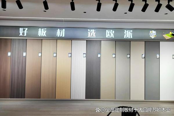 2025年生态板行业十大消费者喜爱品牌(图3)