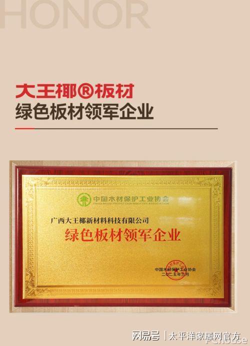 环保为基品质为本板材头部品牌的大王椰如何成就口碑典范？(图5)