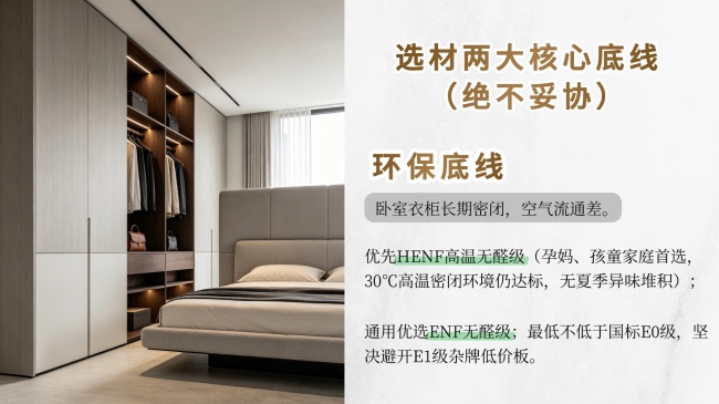 中等预算家用衣柜板材要平衡环保和耐用(图2)