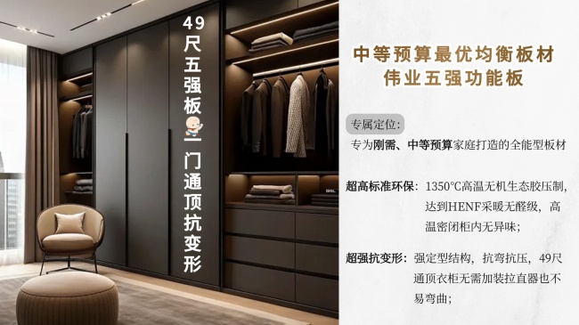 中等预算家用衣柜板材要平衡环保和耐用(图10)