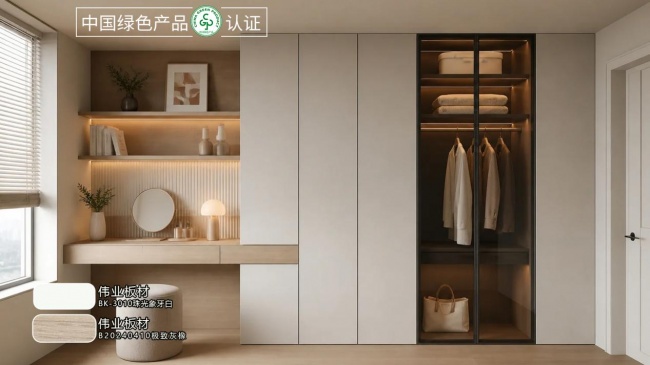 珠海华发四季半岛X伟业板材232㎡轻奢新家分享(图5)