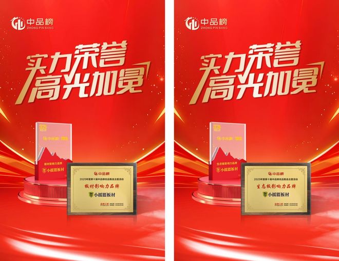 小摇篮板材属于什么档次？双荣誉认证定义高端新标杆(图2)