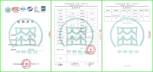 天山板材：权威检测报告认证ENF级环保守护健康家居(图2)